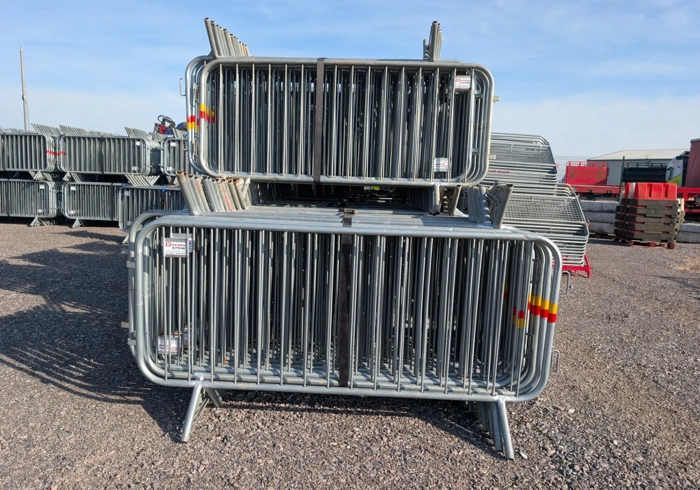 Construction Grade Pedestrian Barriers