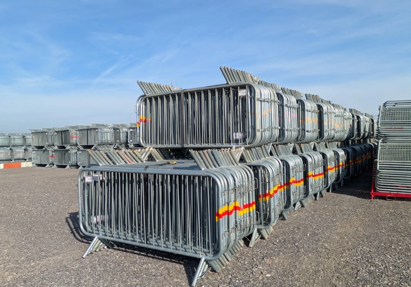 Construction Grade Pedestrian Barriers