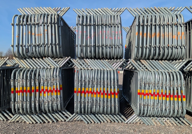 Construction Grade Pedestrian Barriers